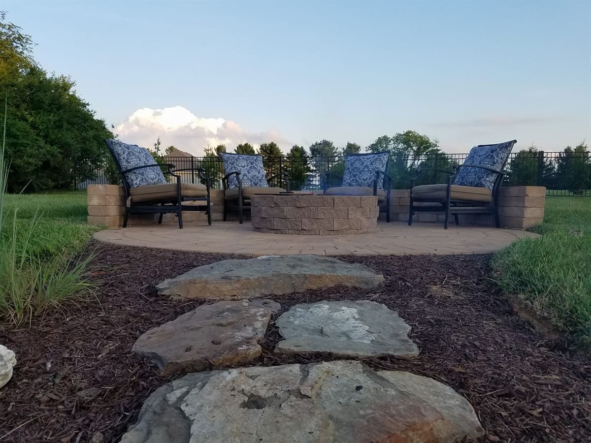 Fire Features by King Cuts Landscaping